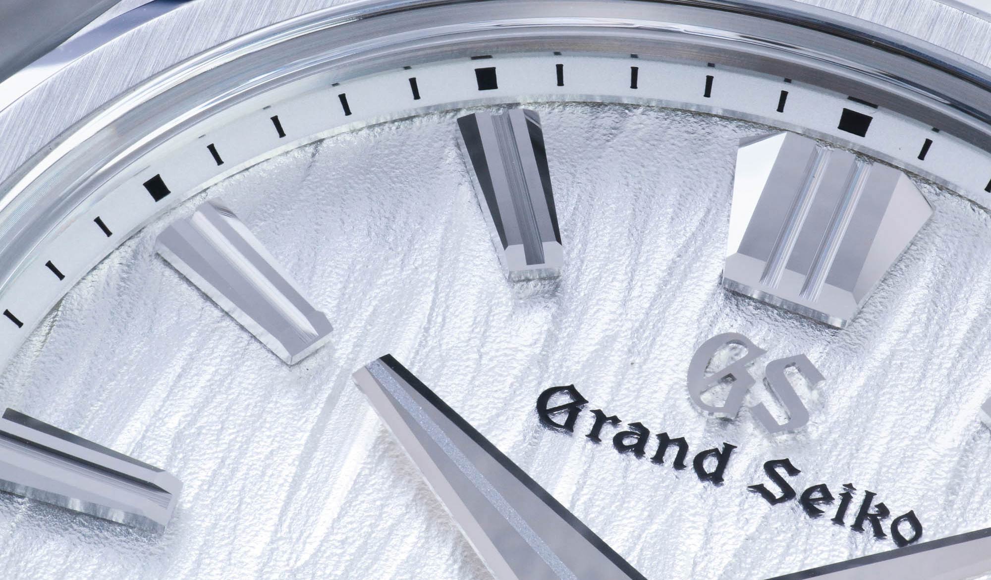 Grand Seiko white dial stainless steel wristwatch SLGH005