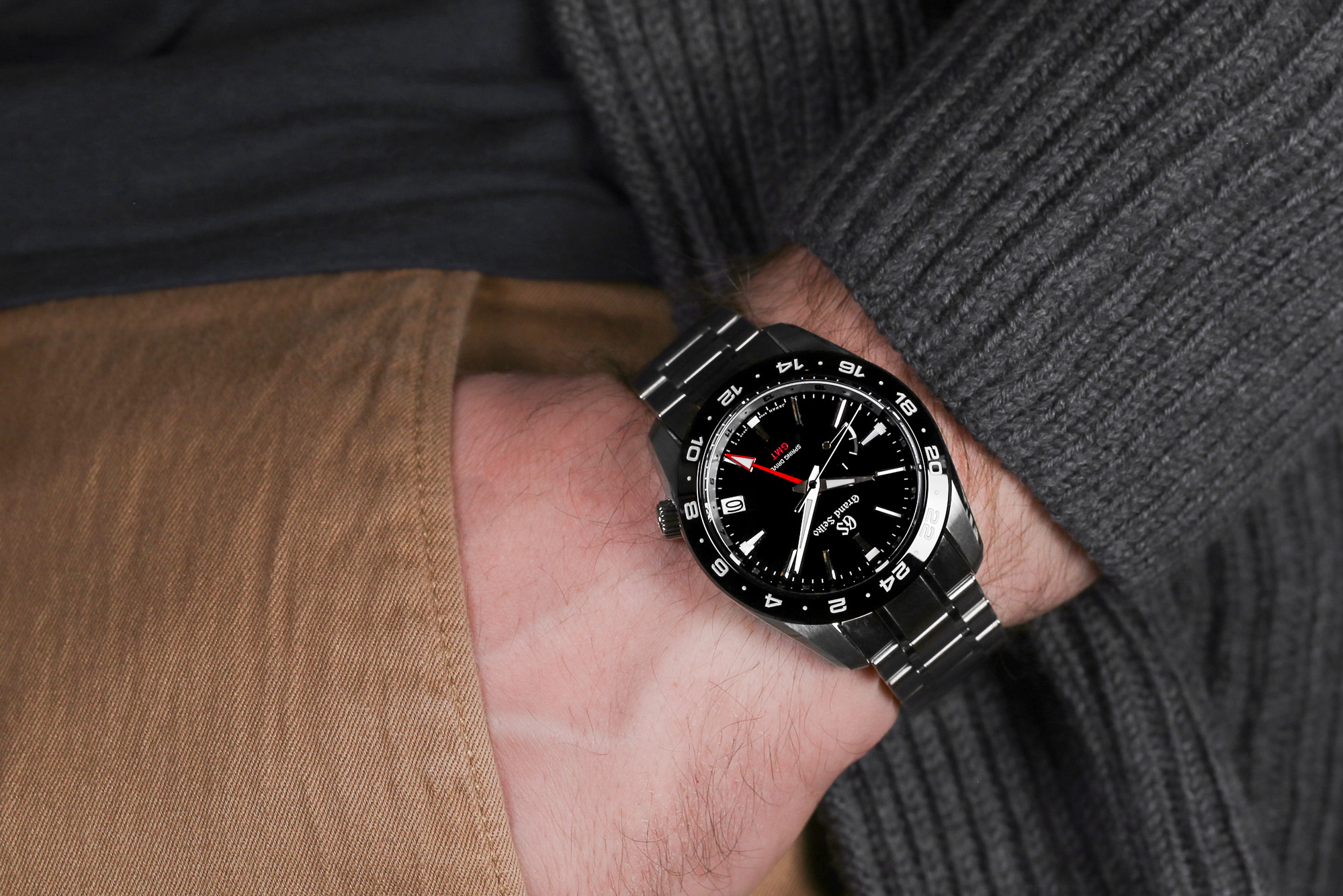 A timepiece that can be dressed up and down.